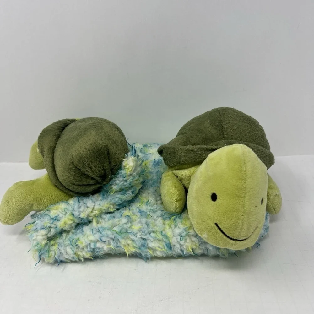 Turtle Lovey Security lovies 17 Inch Plush Baby Soother Comfort Toy Nursery